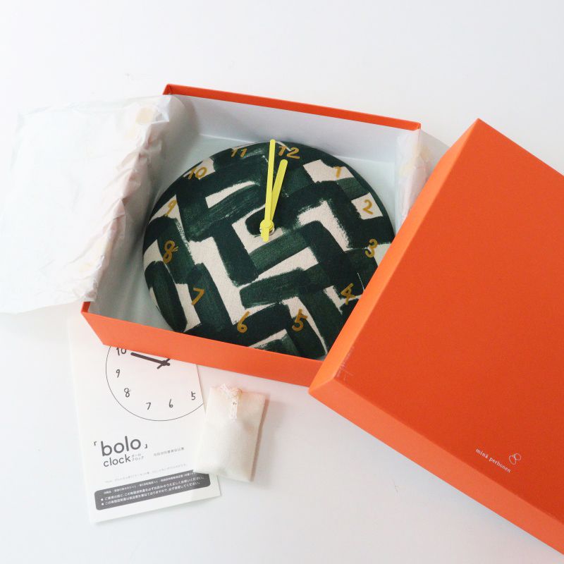 ⭐︎ミナペルホネン 掛時計 bolo (yamanami) ミナペルホネン 掛時計 bolo (yamanami) ⭐︎ミナペルホネン 掛時計
