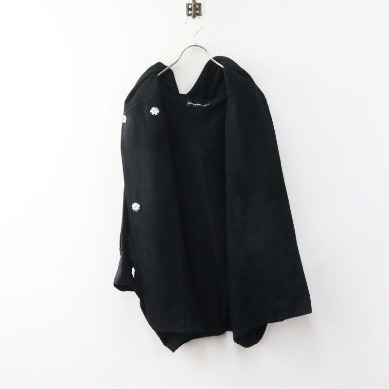 メルシーボークー mercibaucoup スウェット コクーンコート M