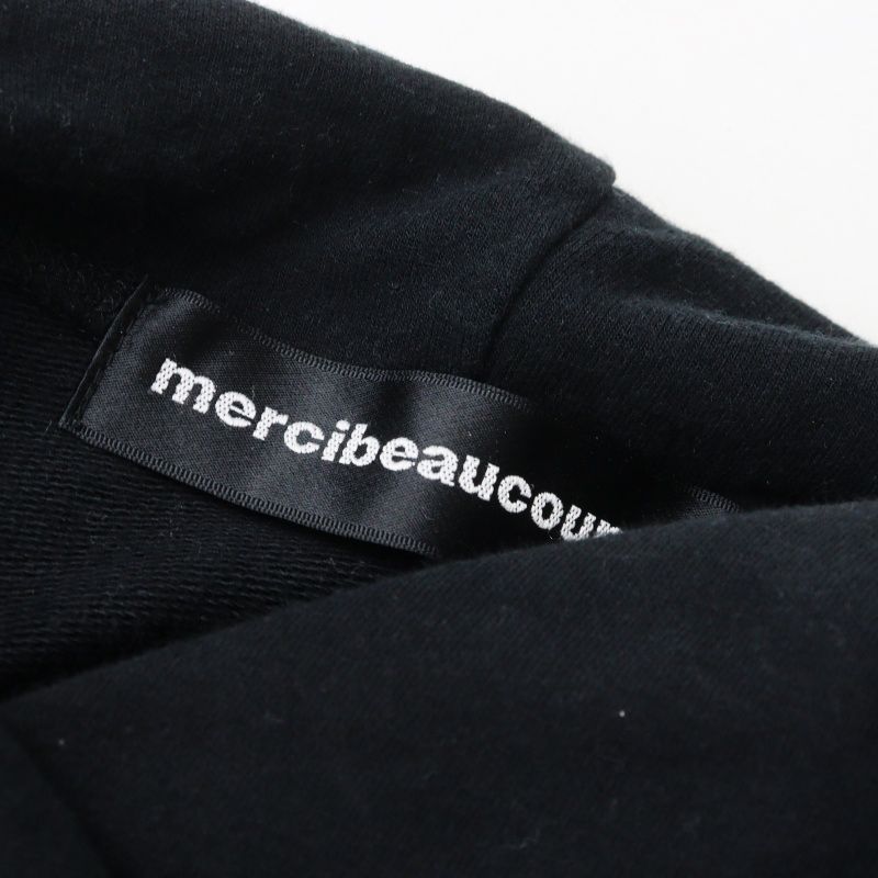 メルシーボークー mercibaucoup スウェット コクーンコート M