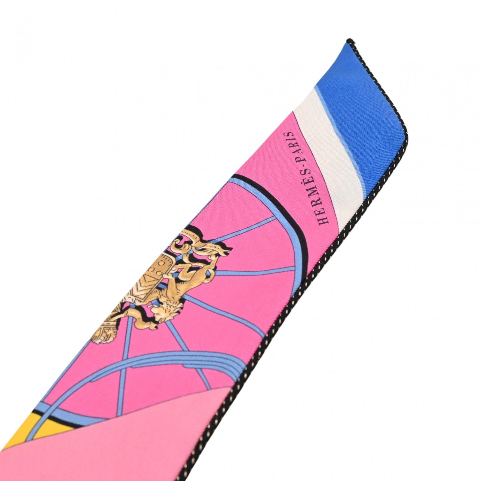 中古】エルメス ツイリー スカーフ シルク スプリング スプリング