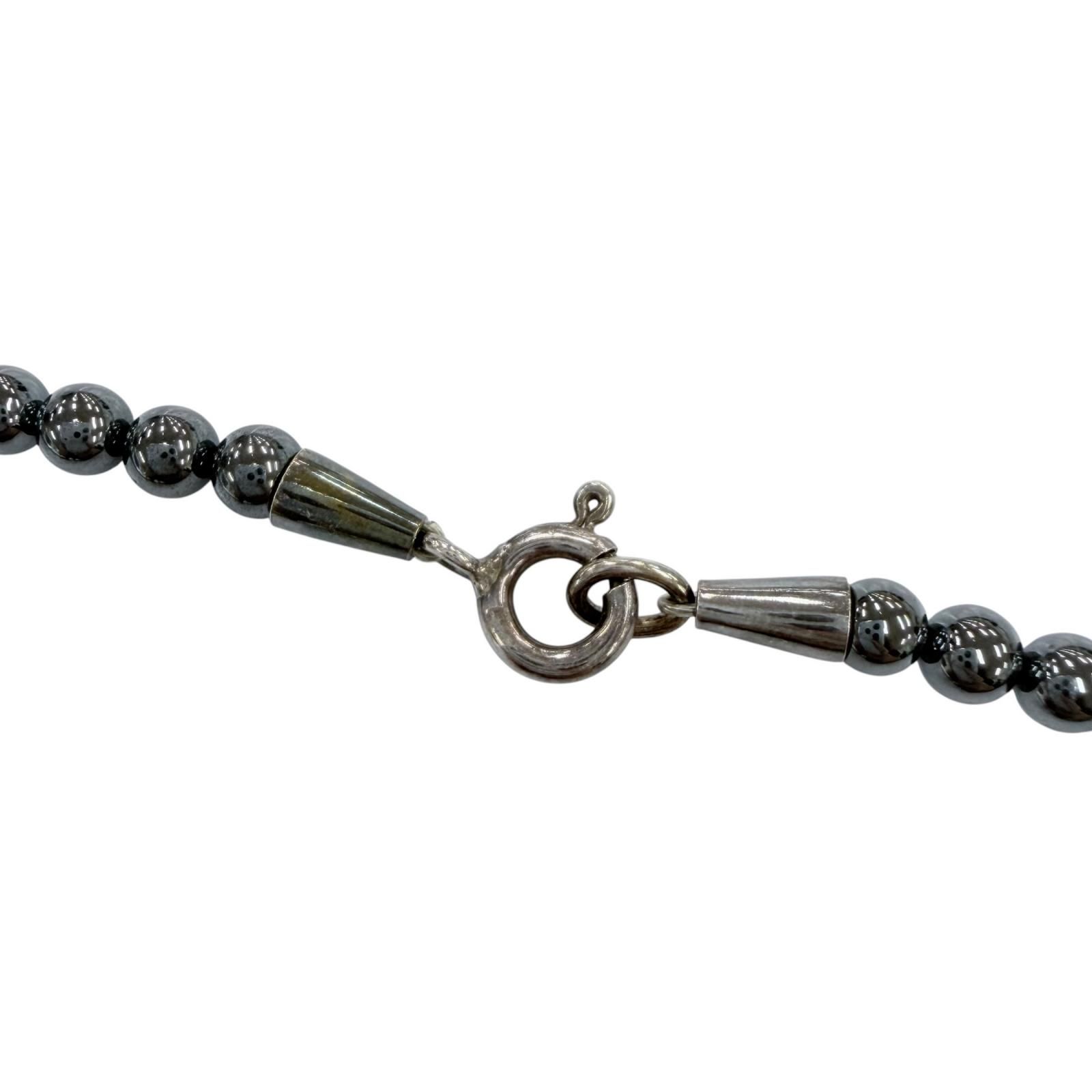 美品☆Georg Jensen ジョージジェンセン 925 ヘマタイト バード