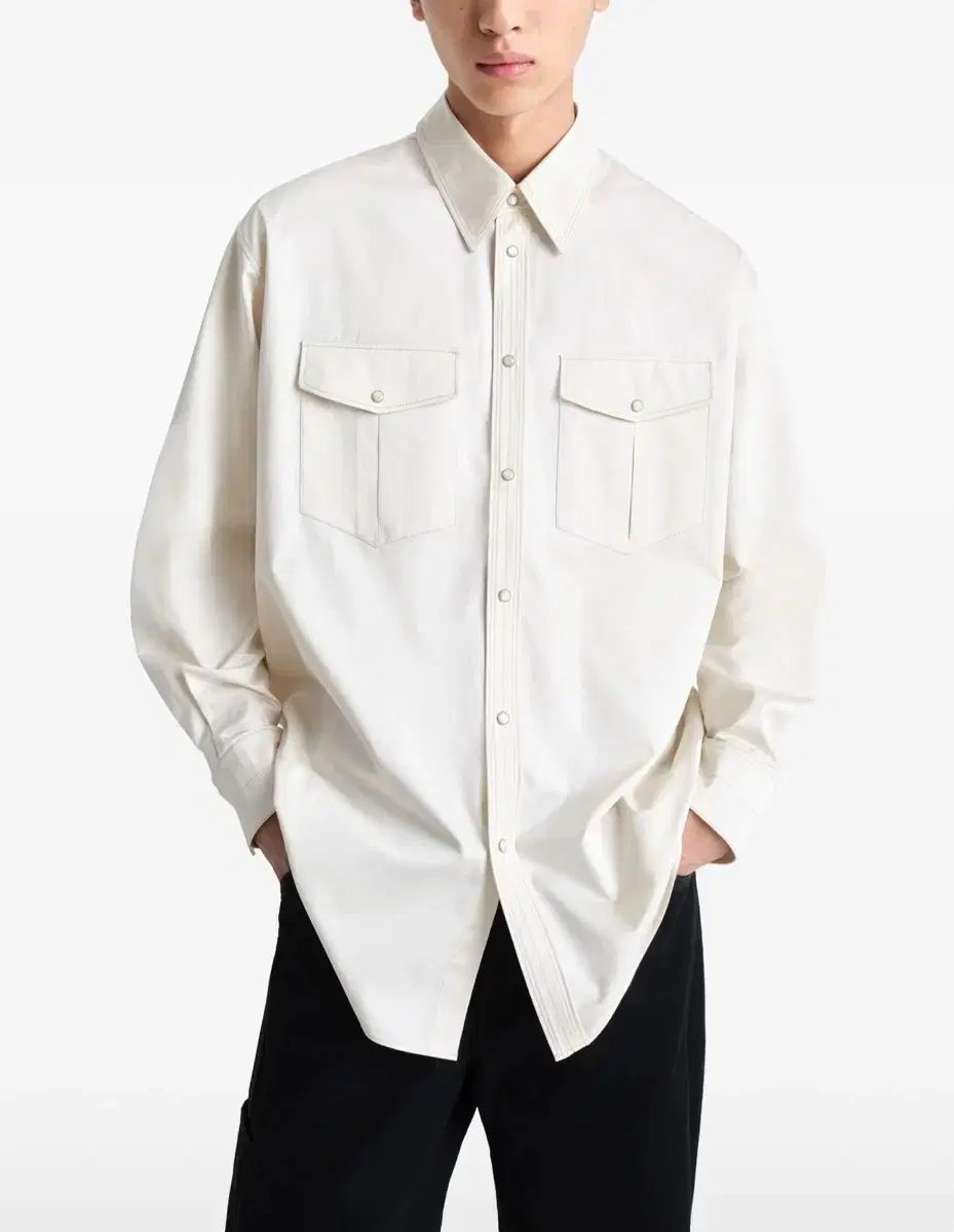 LEMAIRE 25ss ウェスタン シャツ (48)