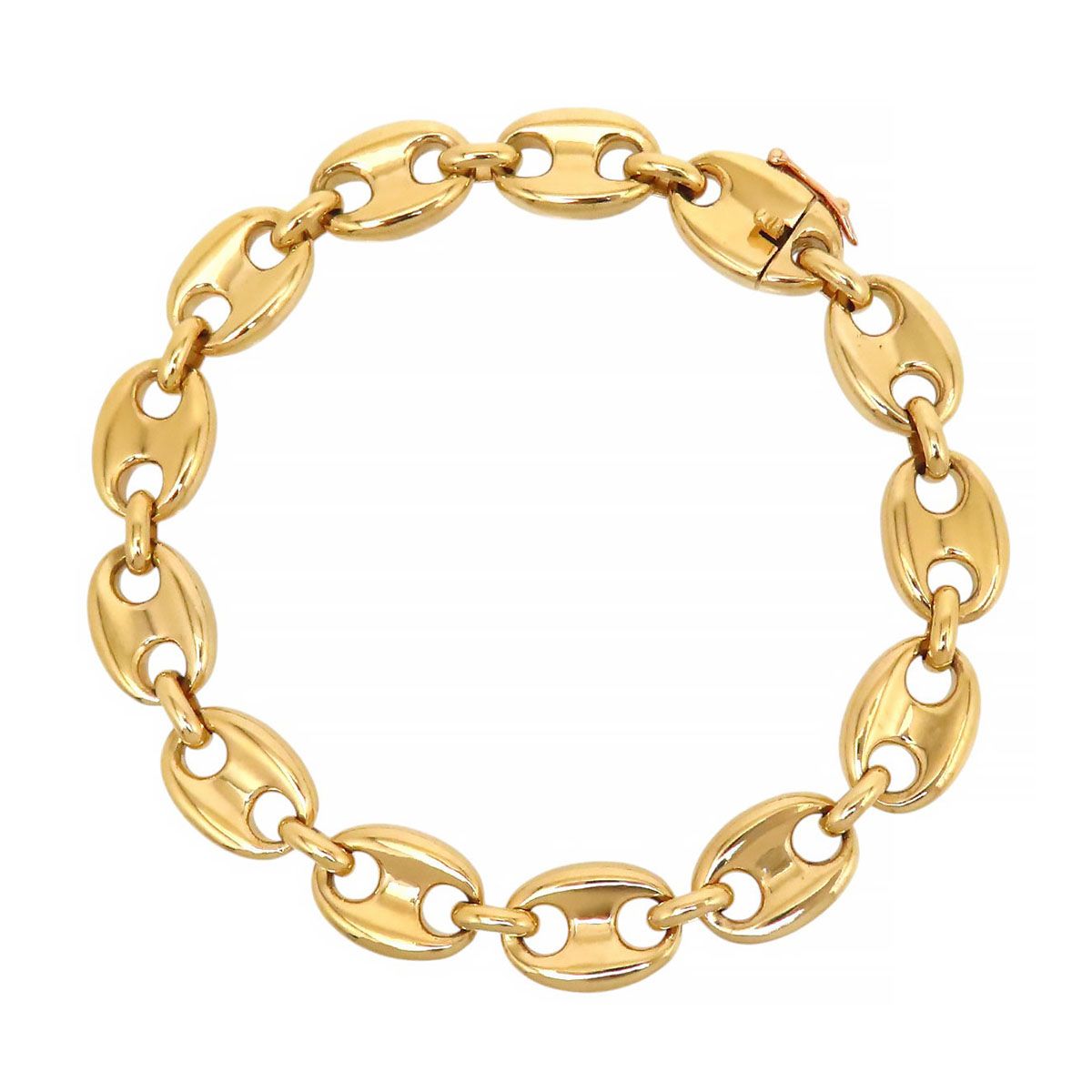 ヴァンクリーフ＆アーペル ヴィンテージ チェーン ブレスレット #17.5 18Kt (K18YG K18PG) ユニセックス Van Cleef & Arpels【中古】 【ジュエリー】