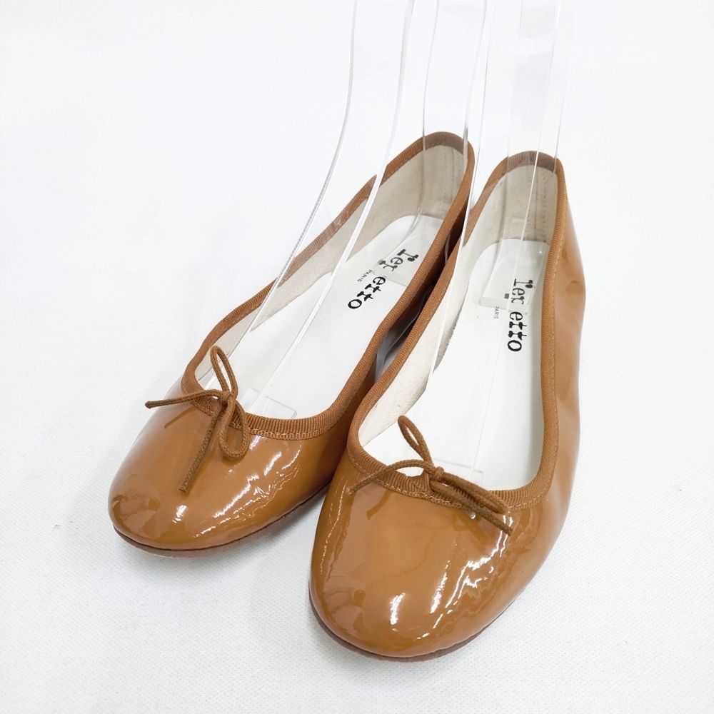 repetto CENDRILLON サンドリオン エナメル バレエシューズ サイズ38