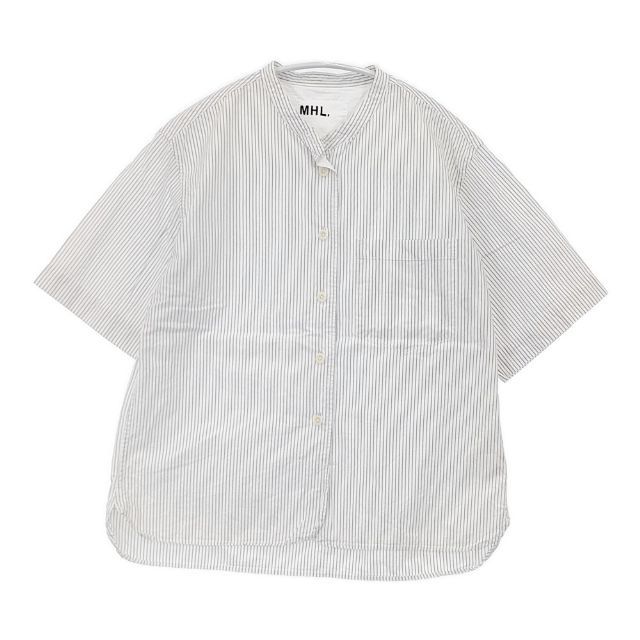 MHL. コットン リネン ストライプ サイズ1 YARNDYECOTTONLINEN 595