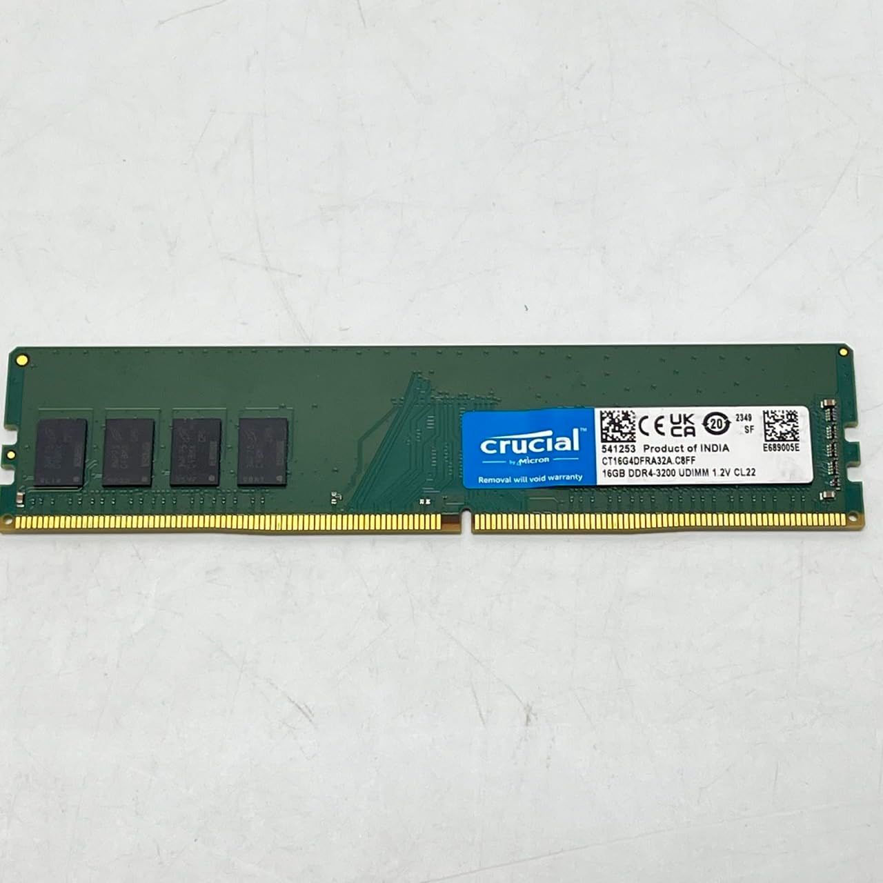 Crucial デスクトップ用増設メモリ 16GB(16GBx1枚) DDR4 3200MT/s(PC4-25600) CL22 UDIMM 288pin CT16G4DFRA32A　No3283 10,765円