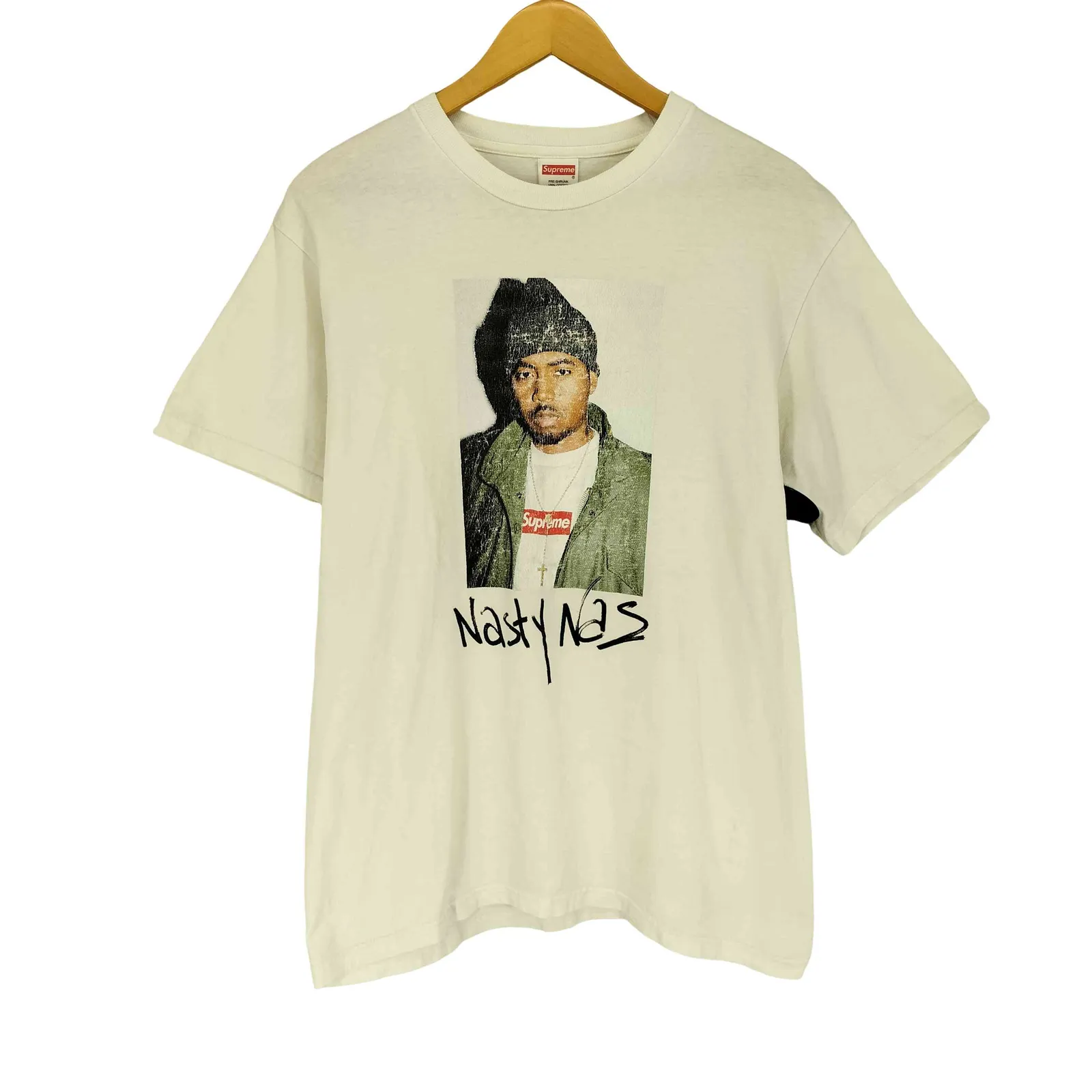 シュプリーム Supreme 17FW USA製 Nas Tee メンズ M(傷や汚れあり