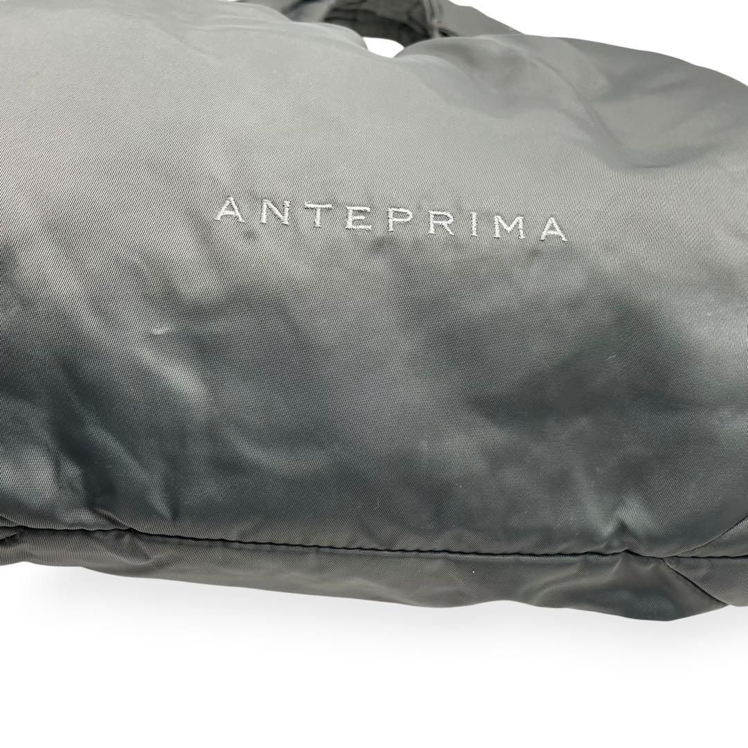 極美品 ANTEPRIMA アンテプリマ トートバッグ ナイロン グレー系 