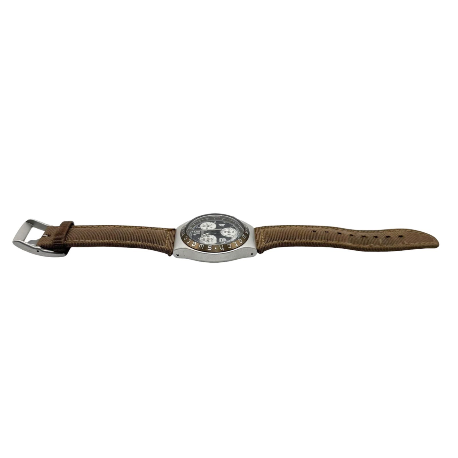 メンズ 【稼働品】 swatch スウォッチ クロノグラフ メンズ 腕時計 