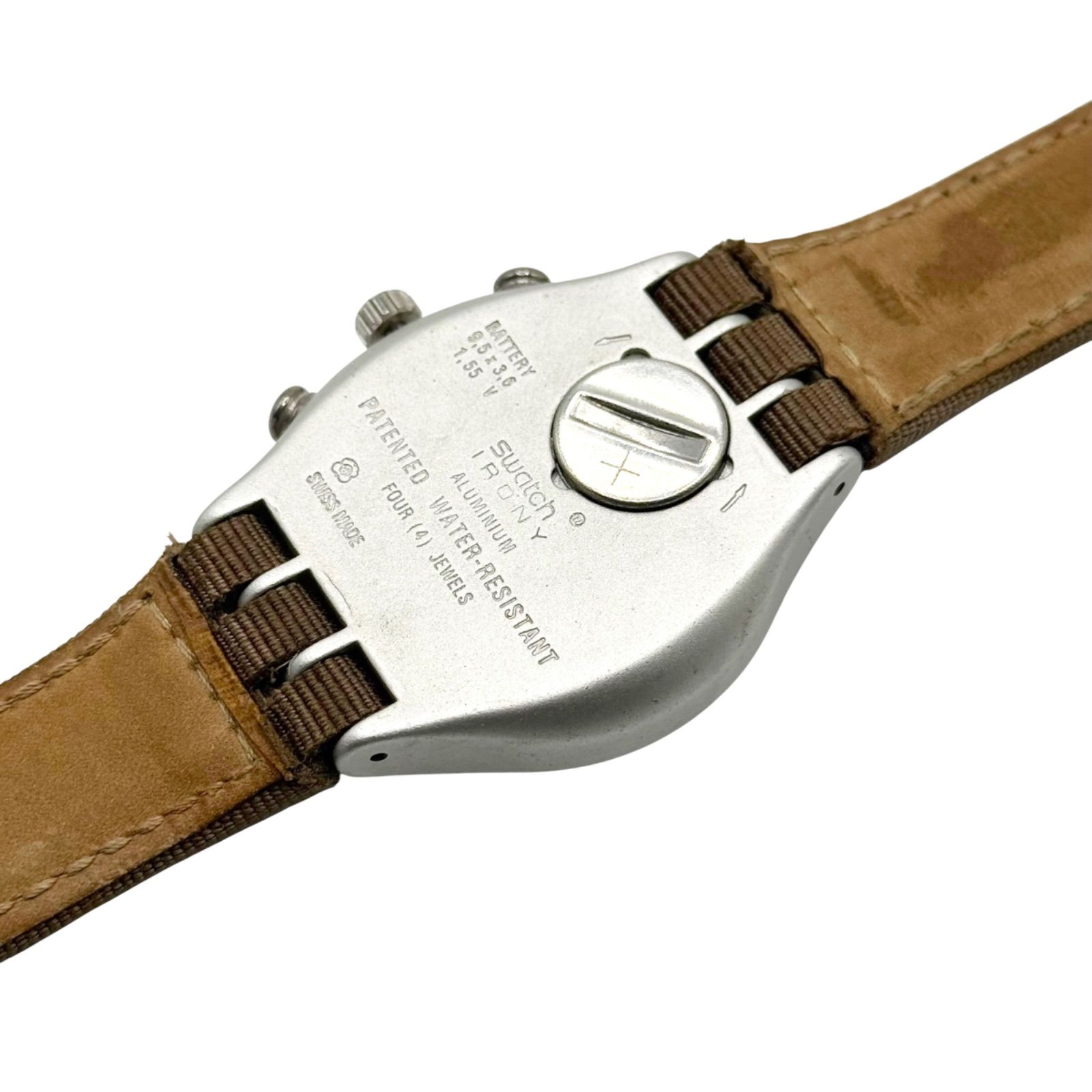 稼働/新品電池 SWATCH スウォッチ IRONY アイロニー AG1995 腕時計 クロノグラフ YCS1004 QZ【n2】 稼働/新品電池 SWATCH スウォッチ IRONY アイロニー CHRONO クロノ