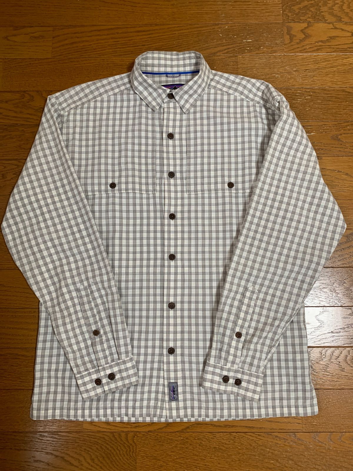 patagonia パタゴニア ロングスリーブ・アイランド・ホッパー・シャツ Sサイズ