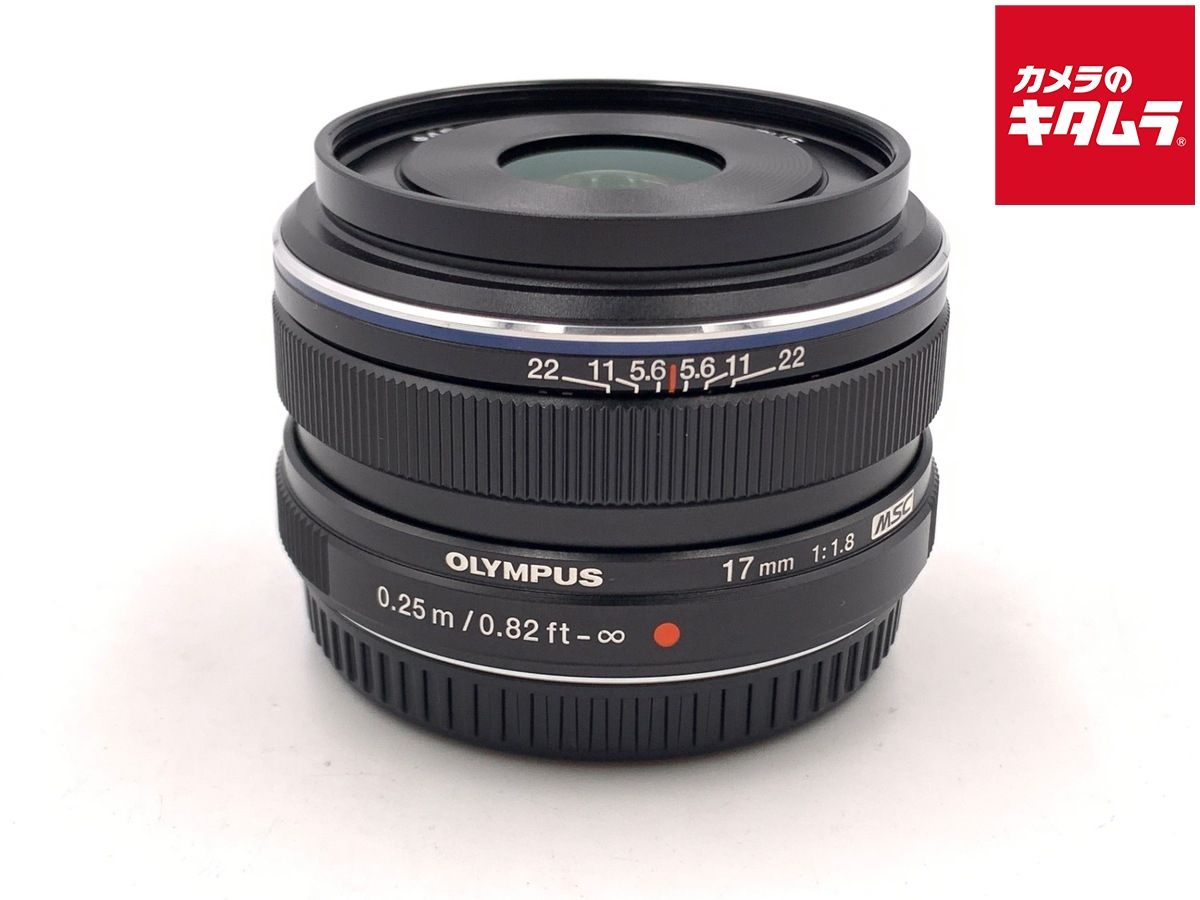 【中古】 【良品】 オリンパス M.ZUIKO DIGITAL 17mm F1.8 ブラック
