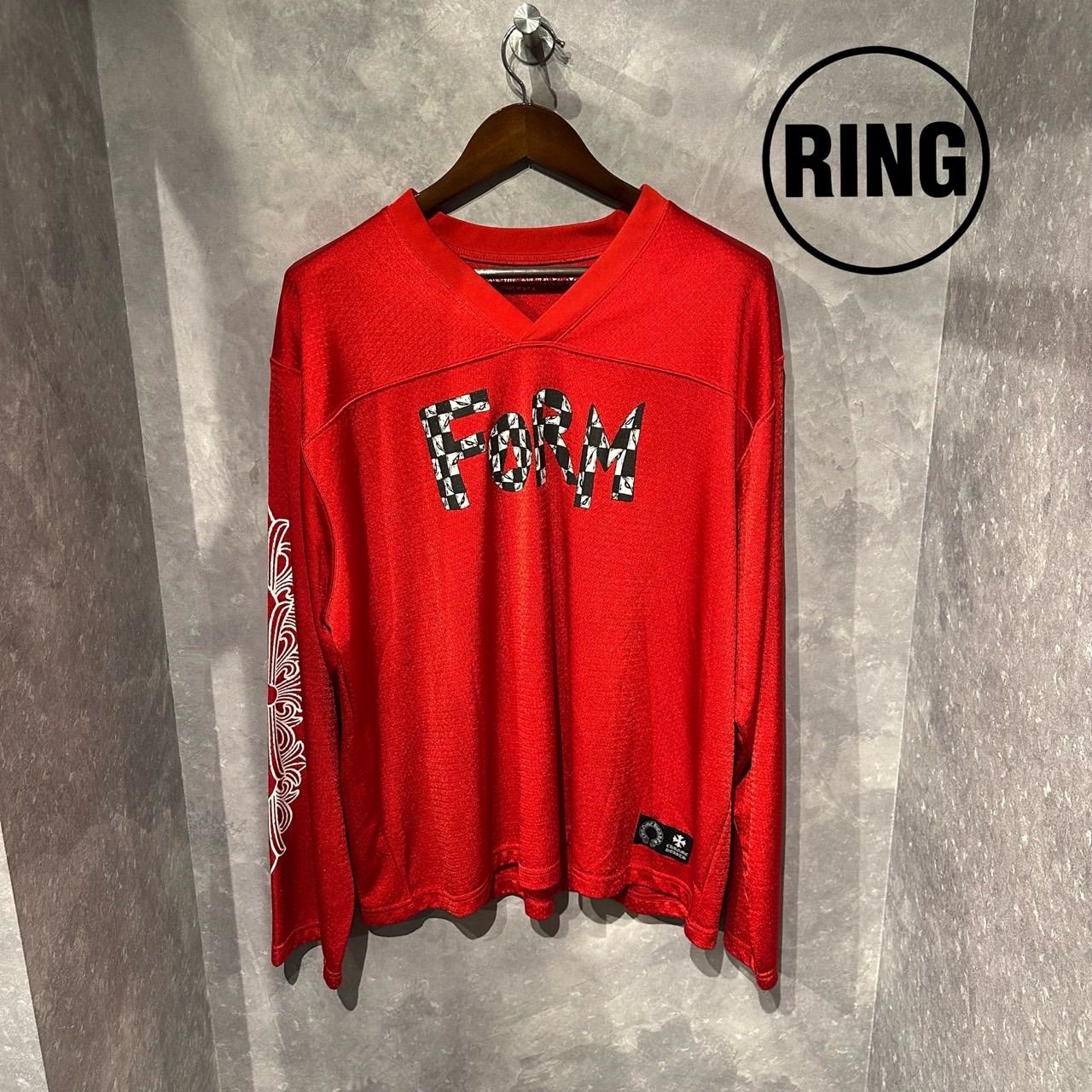 Chrome Hearts MattyBoy Mesh Warm Up Jersey L/S Tee