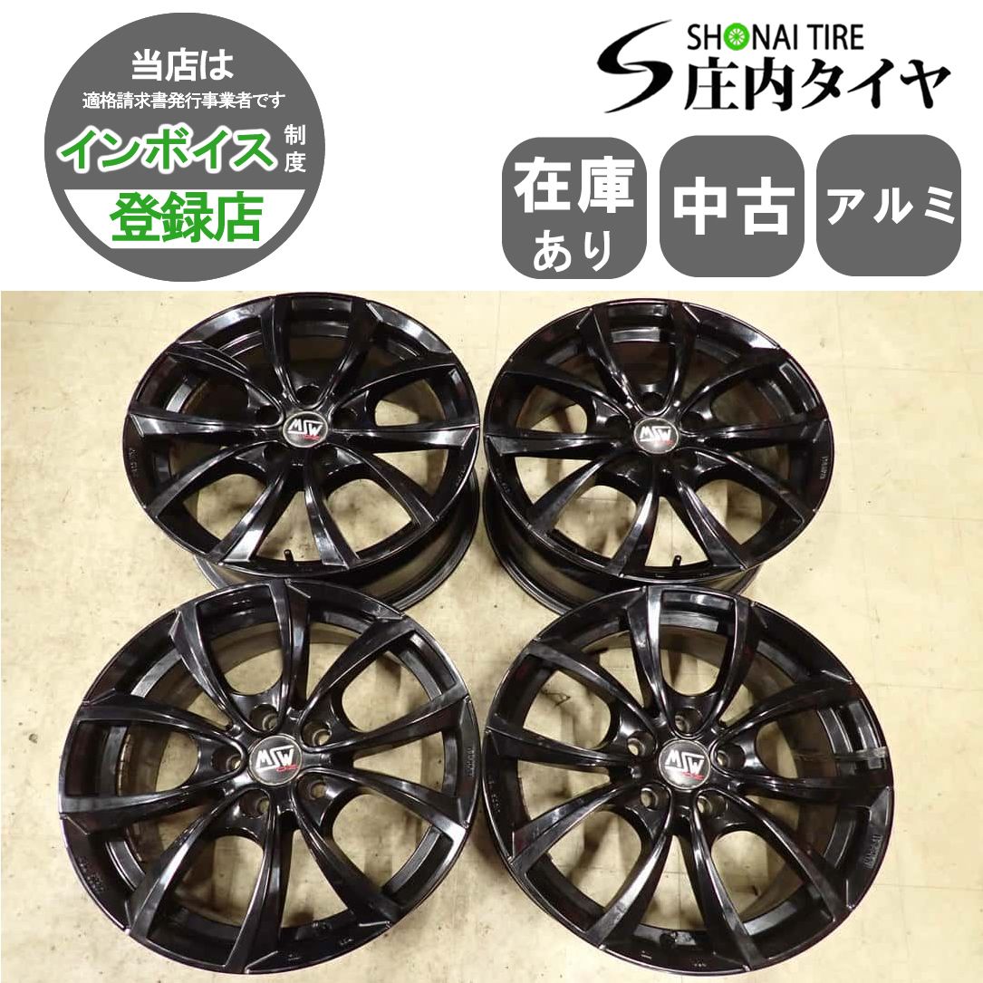 4本SET 会社宛 送料無料 17×7.5J O.Zレーシング MSW 27 アルミ 5穴 PCD 110mm +40 ハブ径 65mm 希少 フィアット 500X 店頭交換OK NO,I6161