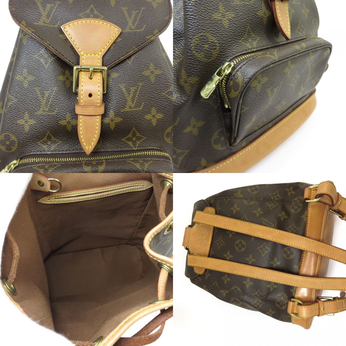 LOUIS VUITTON ルイヴィトン モノグラム モンスリMM M51136 バック