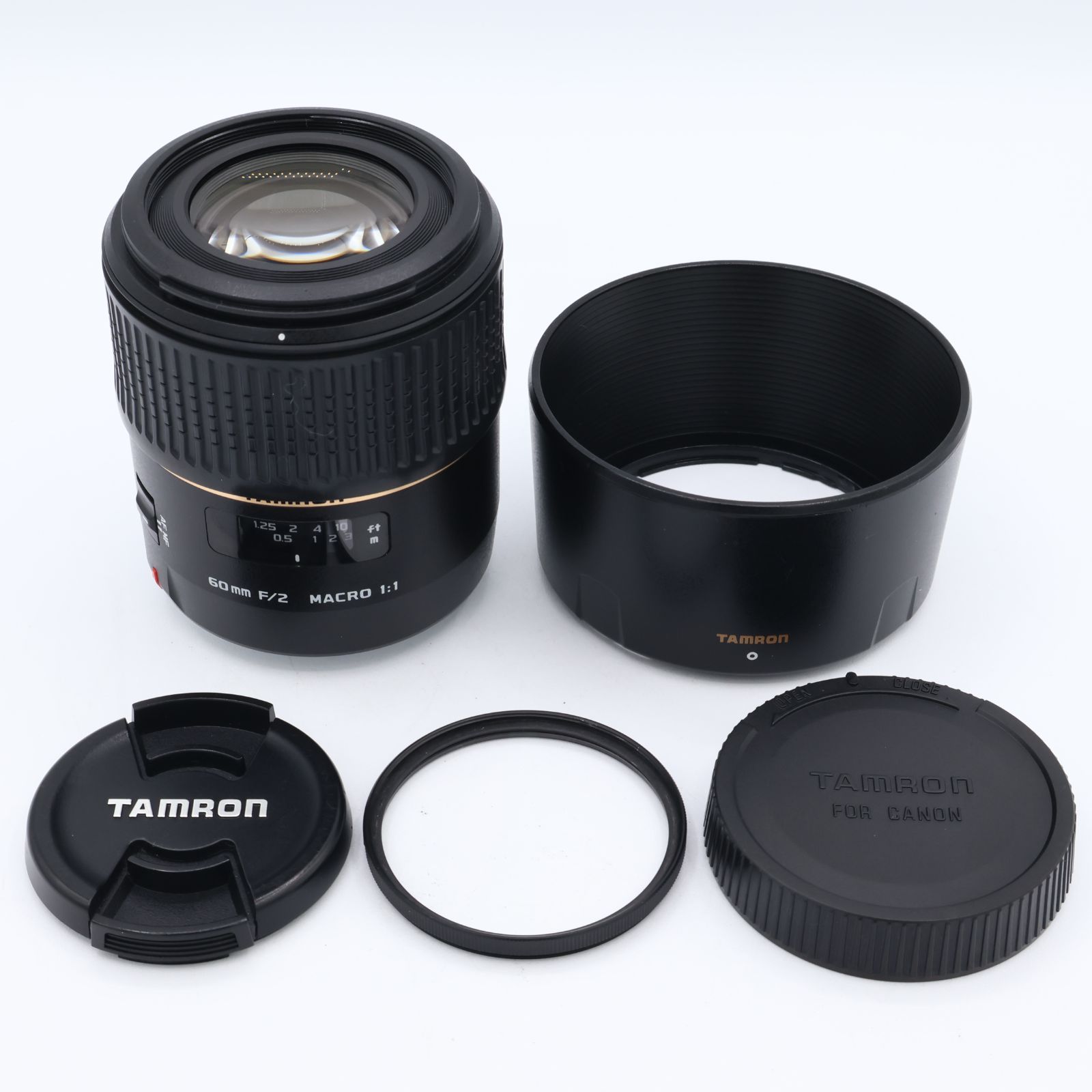 TAMRON タムロン 単焦点マクロレンズ SP AF60mm F2 DiII MACRO 1:1 キヤノン用 APS-C専用 G005E #260701_013178