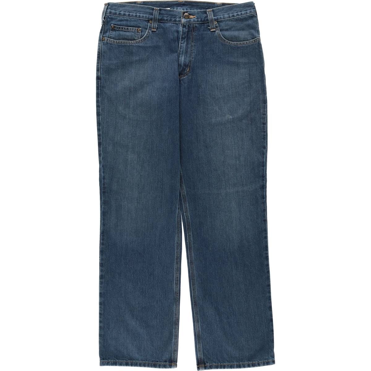 古着 カーハート Carhartt RELAXED FIT テーパードデニムパンツ メンズw36相当/eaa661053