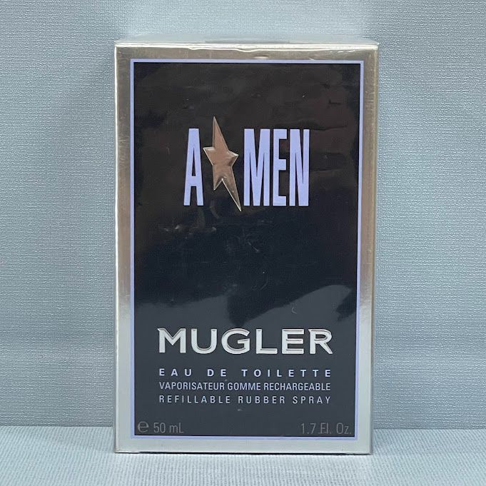 【M 318-7】ティエリー ミュグレー エンジェル メン　ラバーフラスク EDT SP 50ml