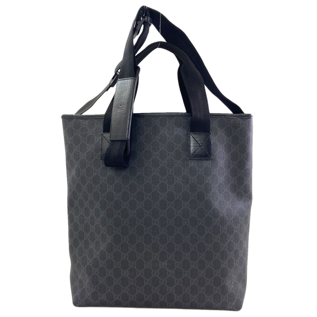 GUCCI グッチ 162163 GGスプリーム 2WAY トートバッグ PVC メンズ