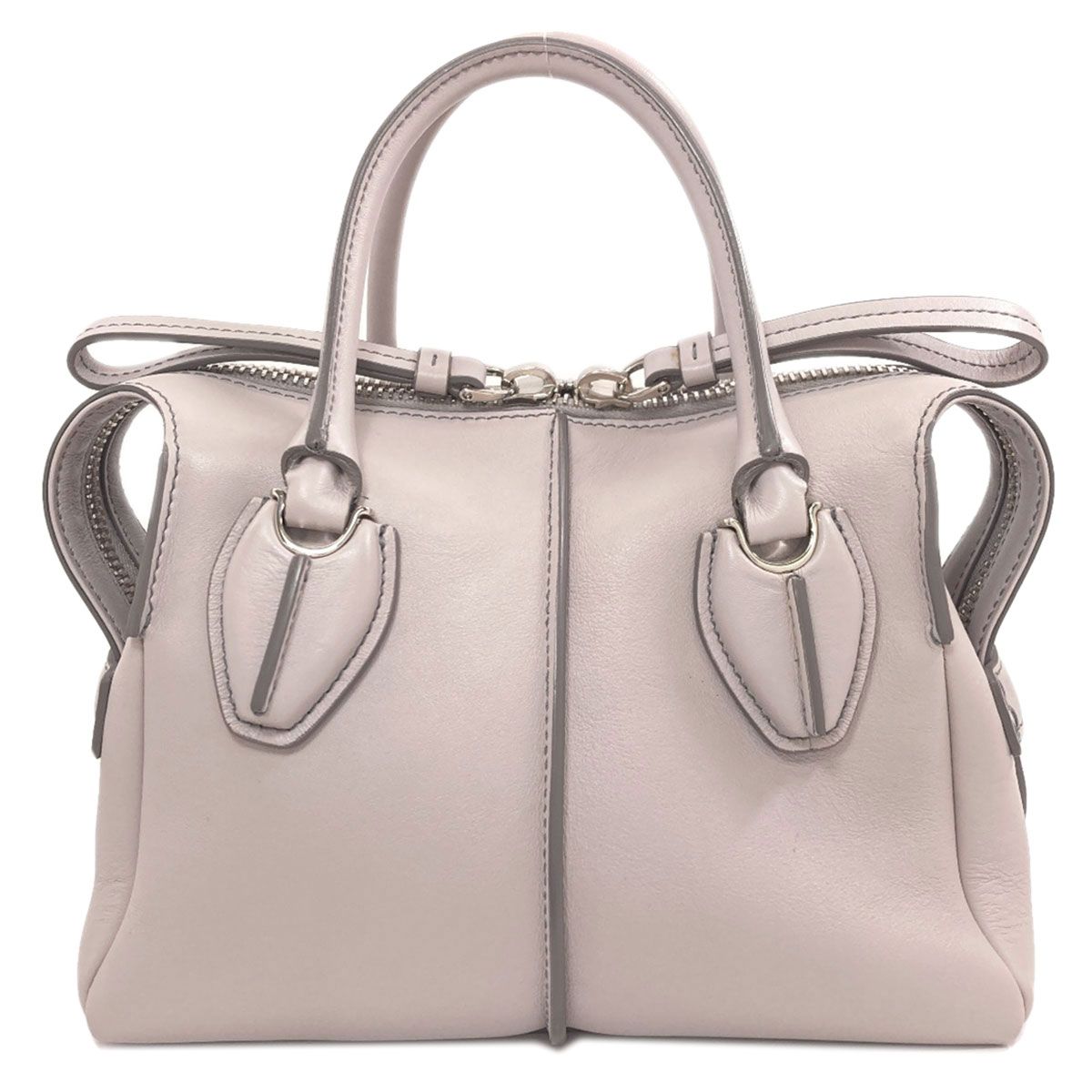 TODS トッズ Dスタイリング 2WAY ハンドバッグ レザー レディース