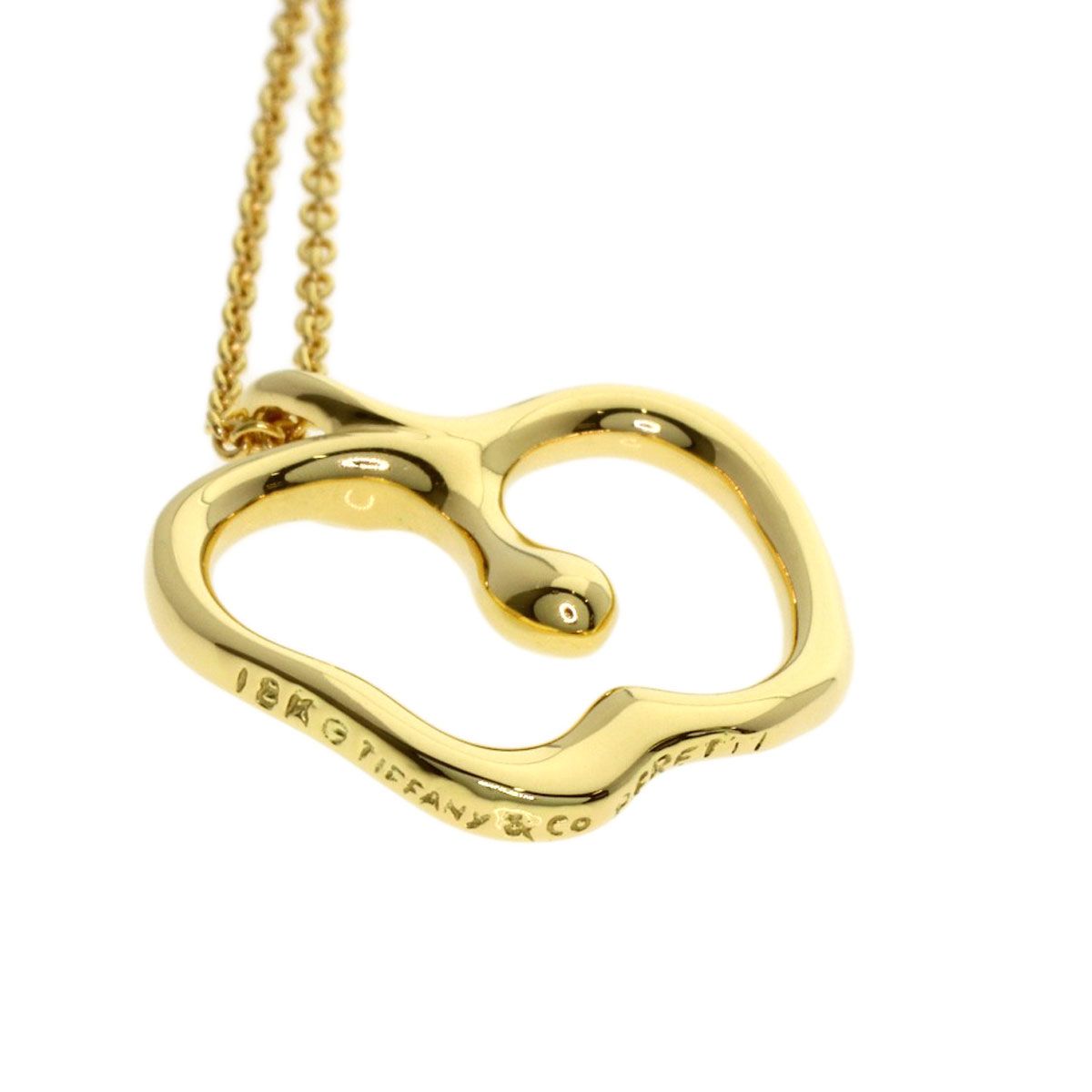 TIFFANY&Co. ティファニー アップル ネックレス K18YG レディース 
