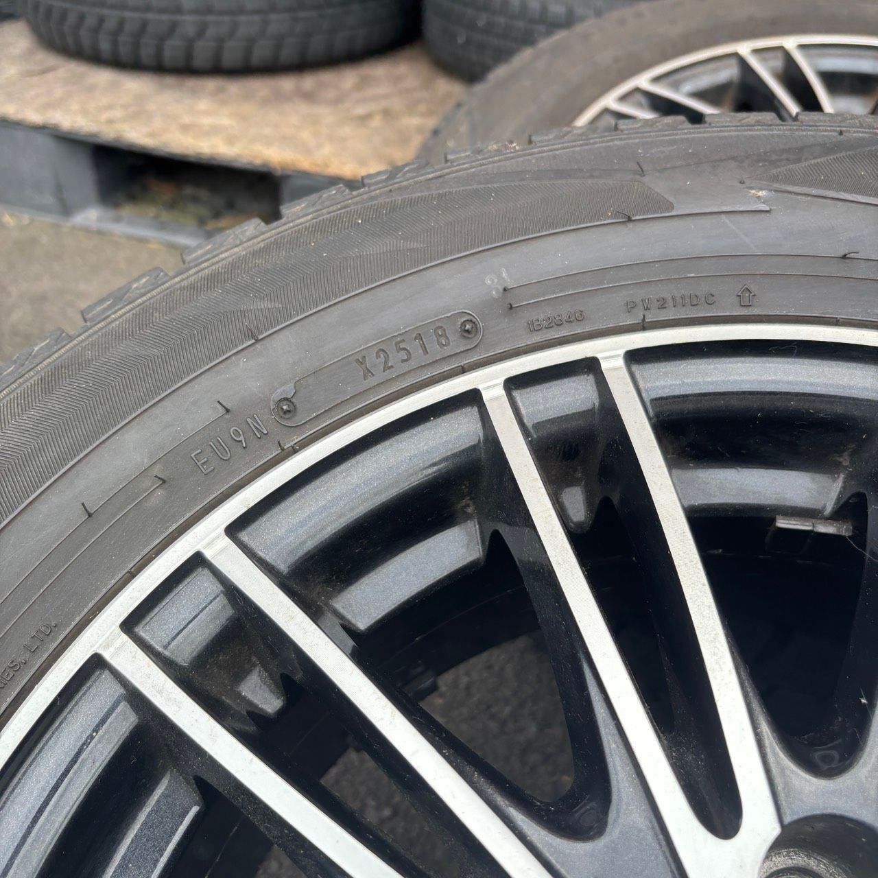 直接引取限定】h15691 WEDS RIZLEY ライツレー 15インチ 6J 5H PCD114 