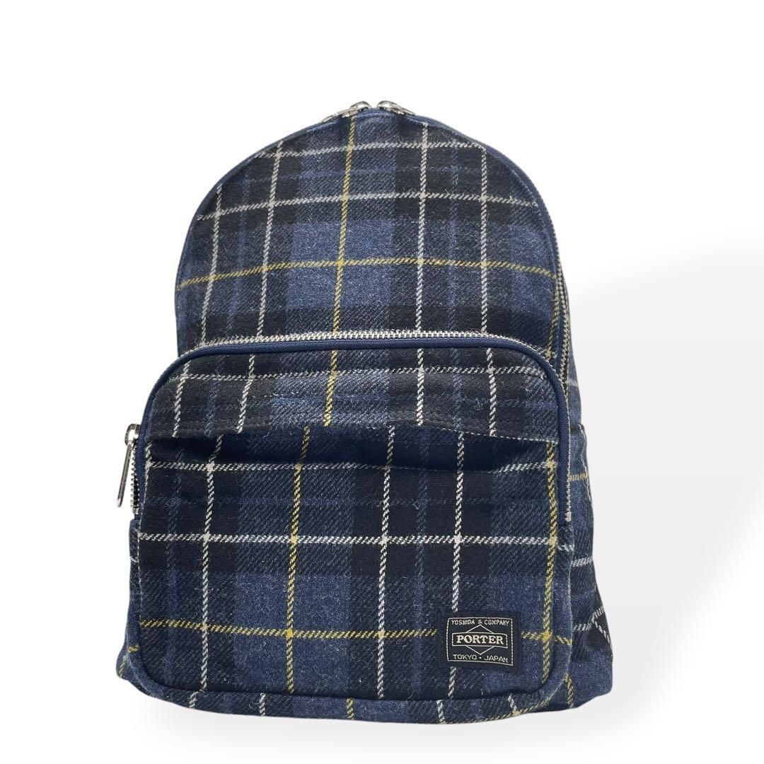 HEAD PORTER ミニリュック チェック 新品タグ付き 廃盤モデル 極美品 希少 HEAD PORTER リュック チェック柄 廃盤モデル - メルカリ