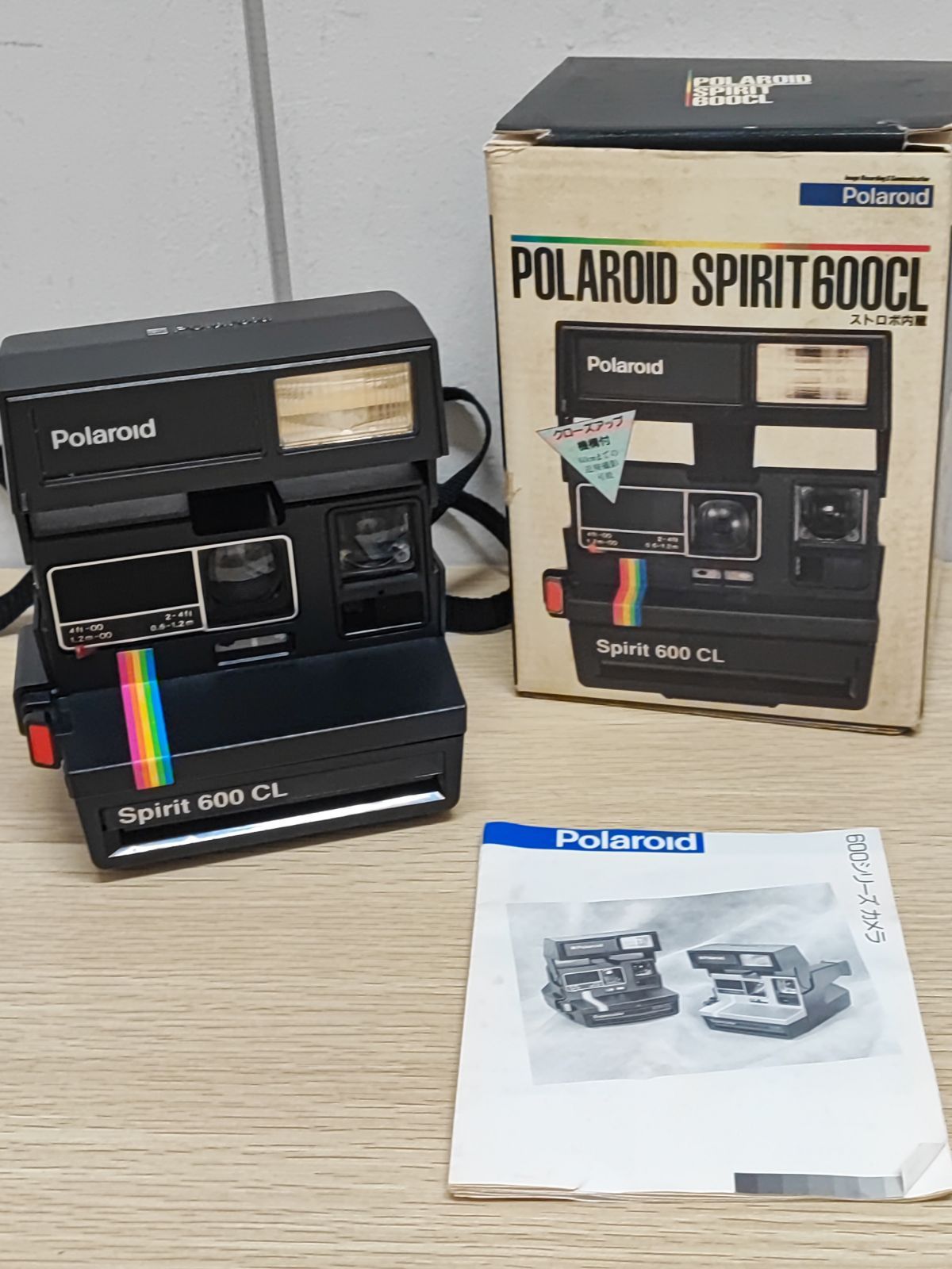 ジャンク品】Polaroid ポラロイドカメラ Spirit 600 CL - メルカリ