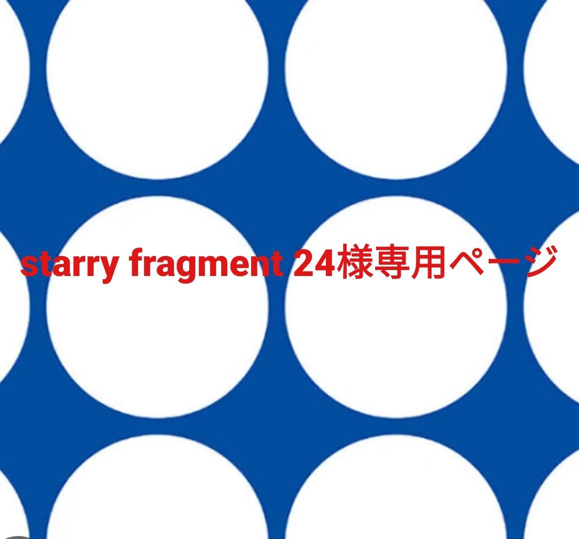 starry fragment 24様専用ページです。