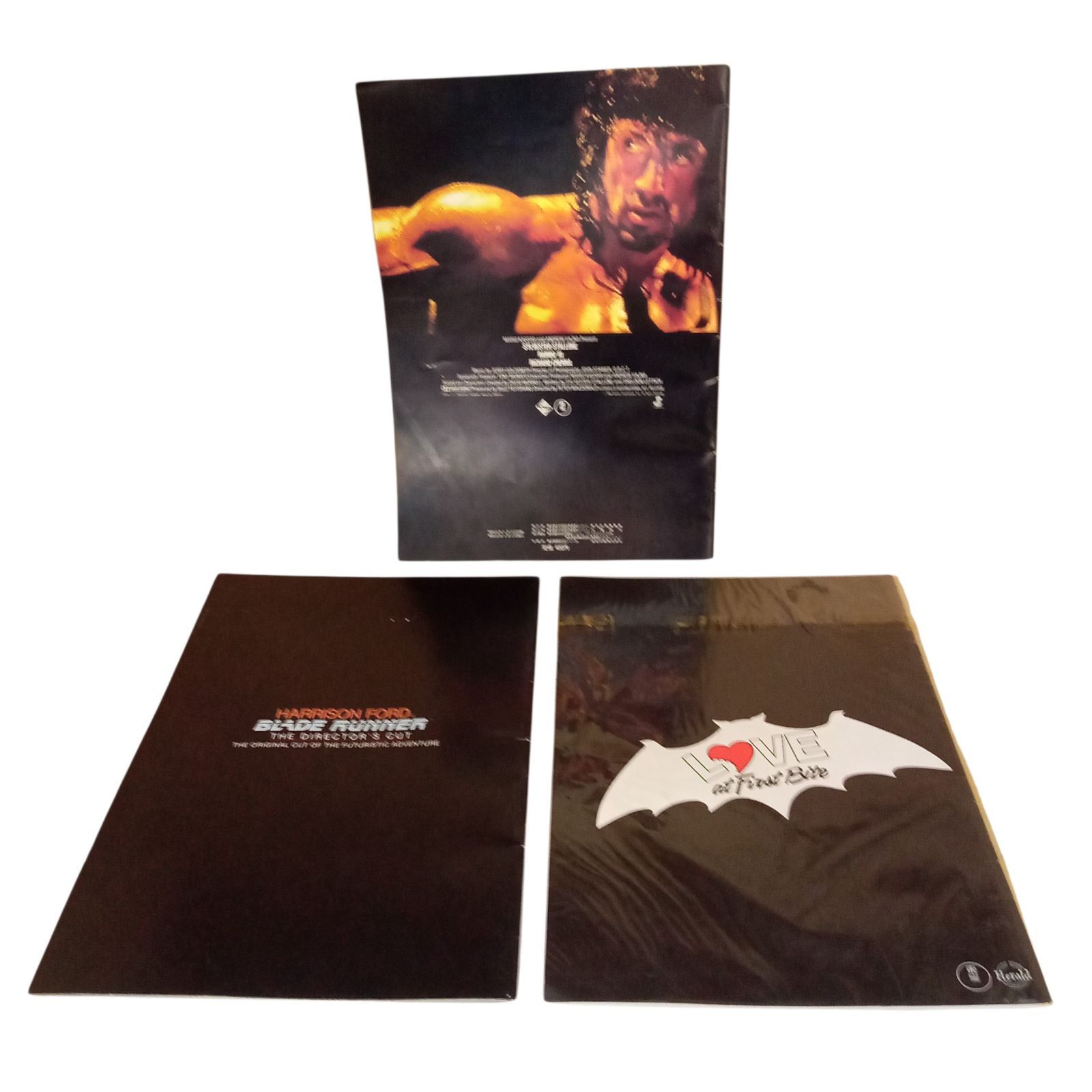 X07053 映画パンフレット5冊セット 洋画 ランボー3 ブレードランナー