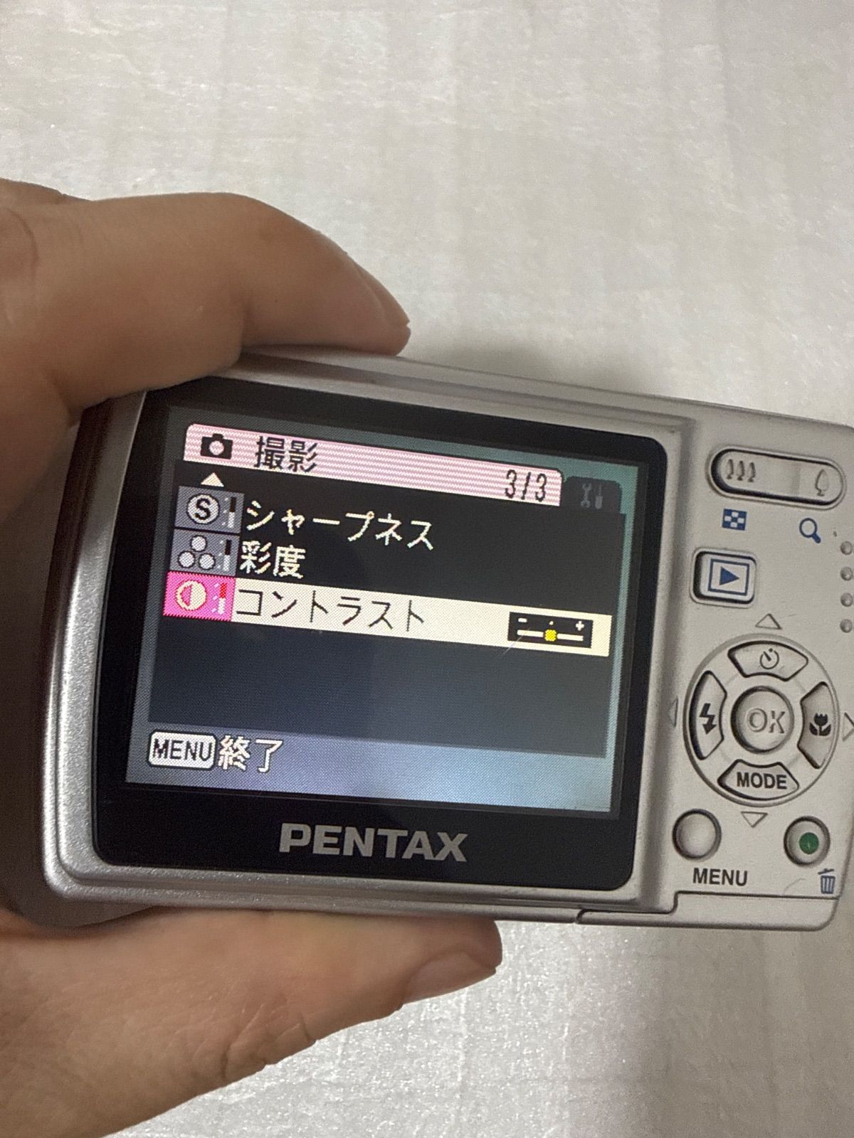 ❗️動作良好❗️デジカメ 本体 PENTAX Optio M20 - メルカリ