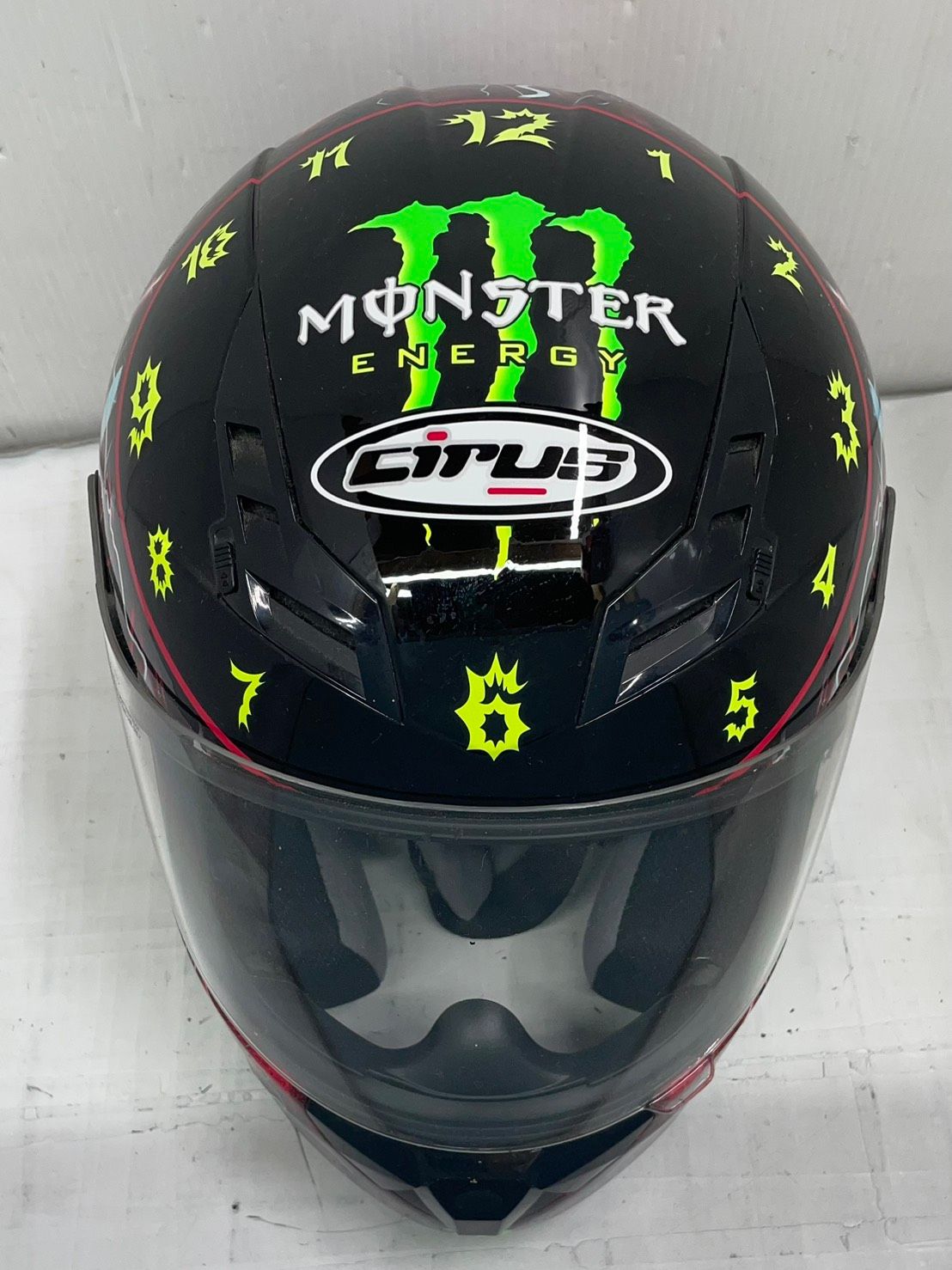 送料無料h15624 MONSTER ENERGY モンスターエナジー フルフェイス