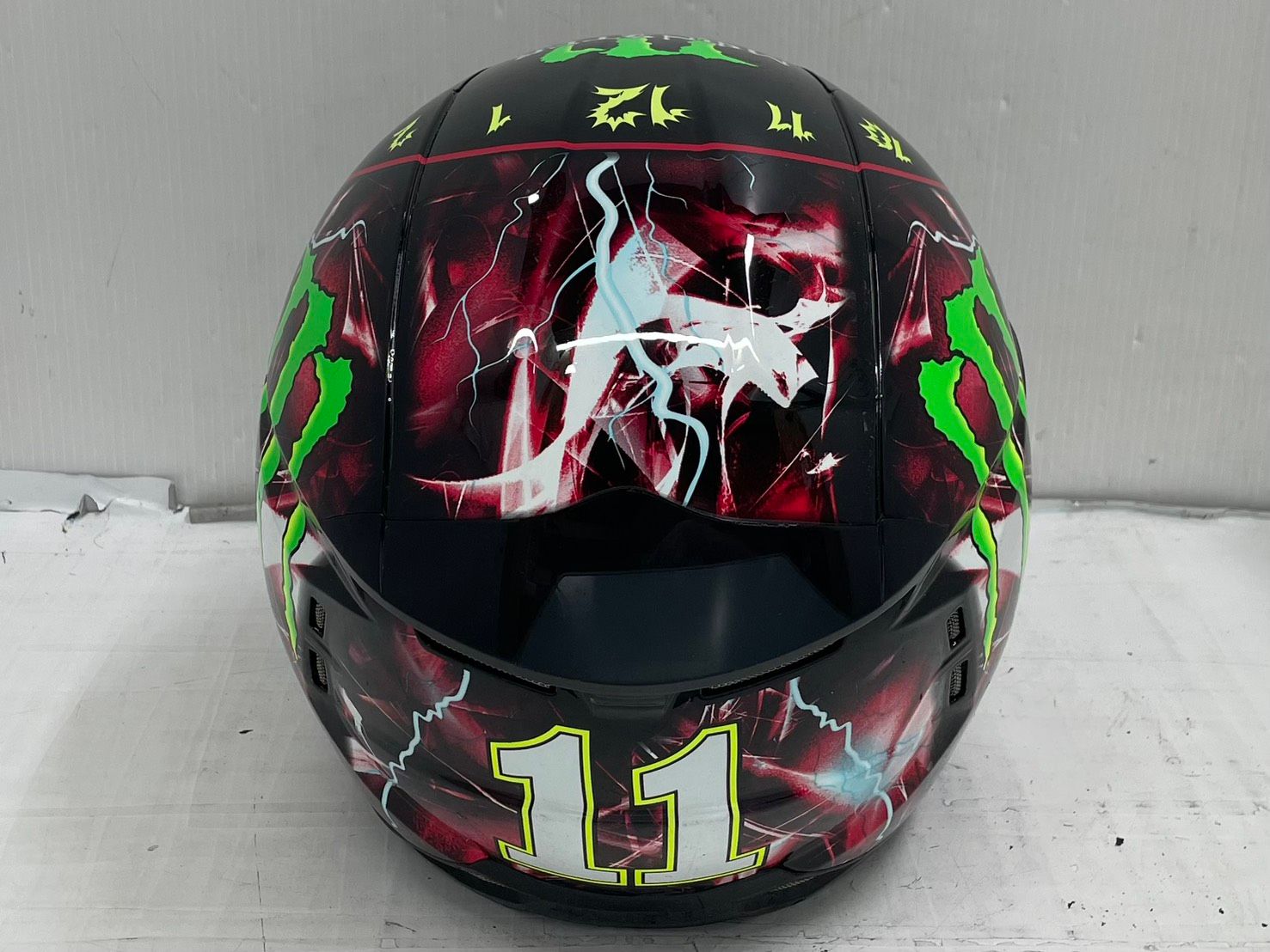 送料無料h15624 MONSTER ENERGY モンスターエナジー フルフェイス 