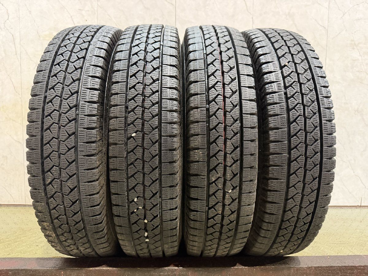 BS BRIDGESTONE BLIZZAK VL1 155/80R14 88/86N LT 14インチ スタッドレス 4本 23年製 プロボックス サクシード等　(KTA521)
