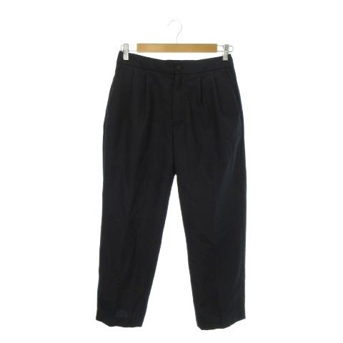 クルチアーニ cruciani FORNITURE CIVILI パンツ 44 紺 ネイビー テーパード クロップド丈 BALLET 1W148 /AO2 ■GY70