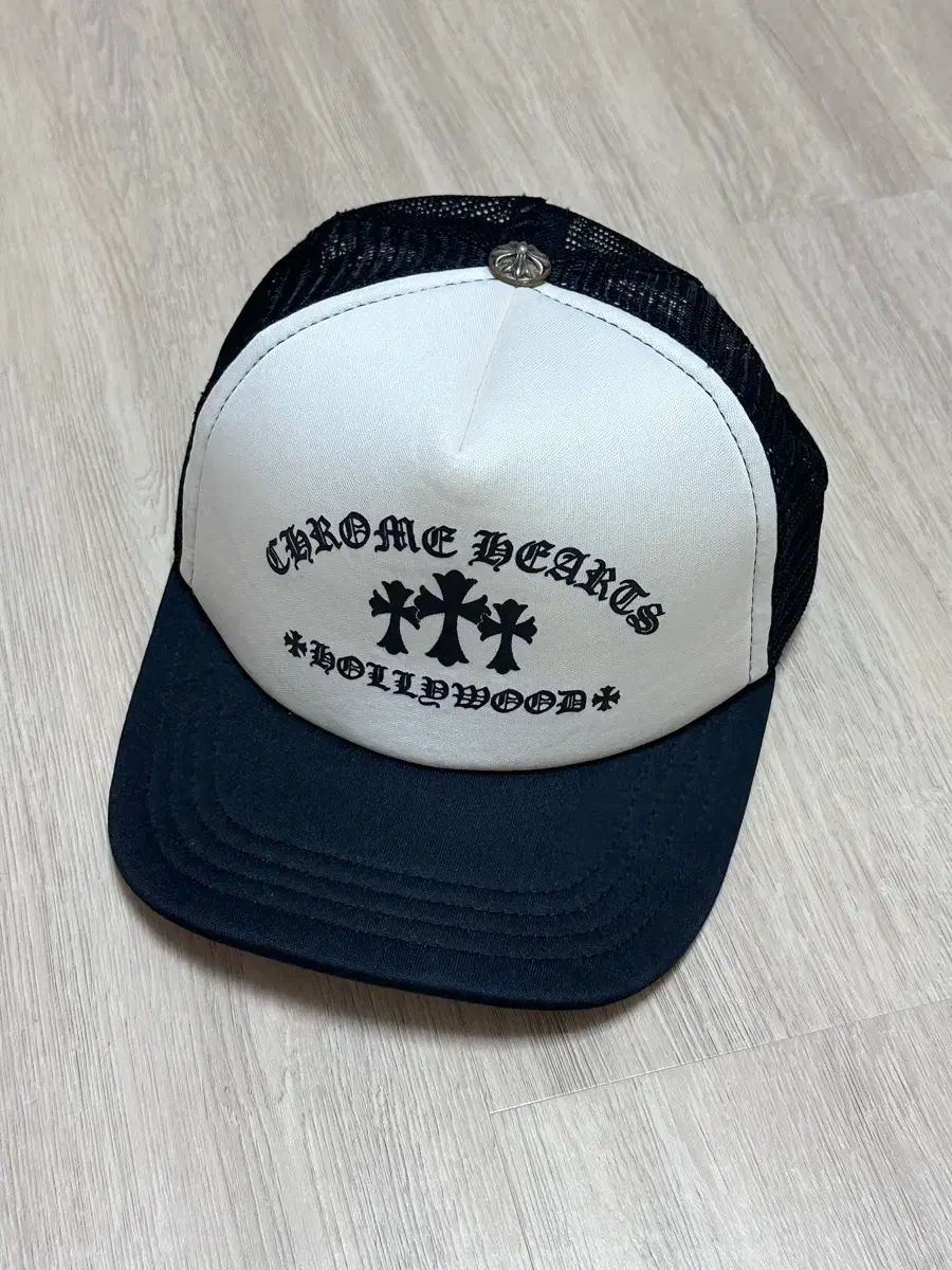CHROME HEARTS クロムハーツ トラッカーキャップ ブラック 白 キングタコスハット