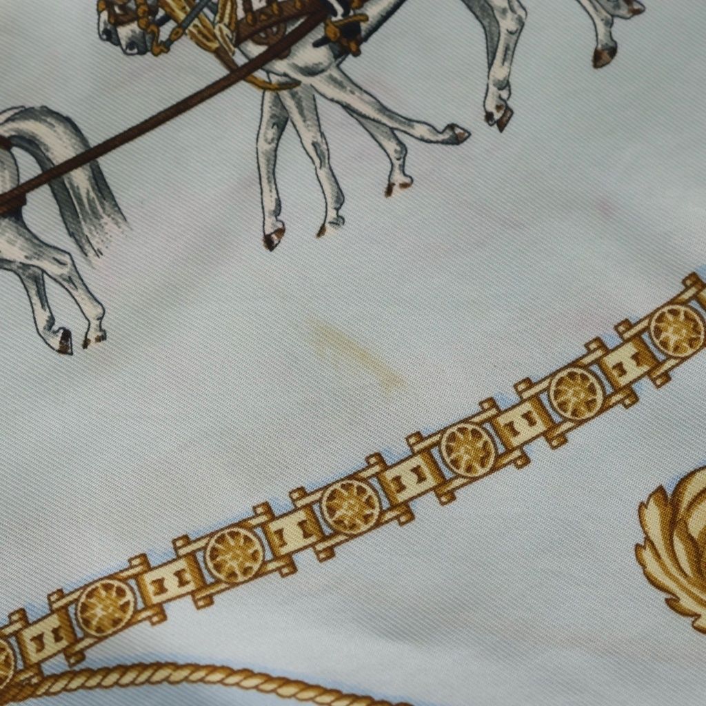 HERMES (エルメス) カレ90 スカーフ THE ROYAL MEWS 王室の馬小屋