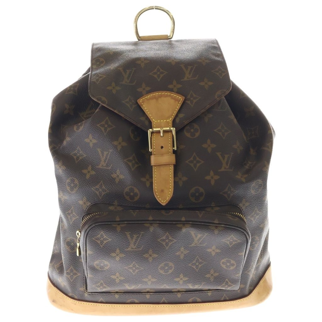 LOUIS VUITTON (ルイヴィトン) バックパック リュックサック モンスMM モノグラム キャンバス MI0020 M51136
