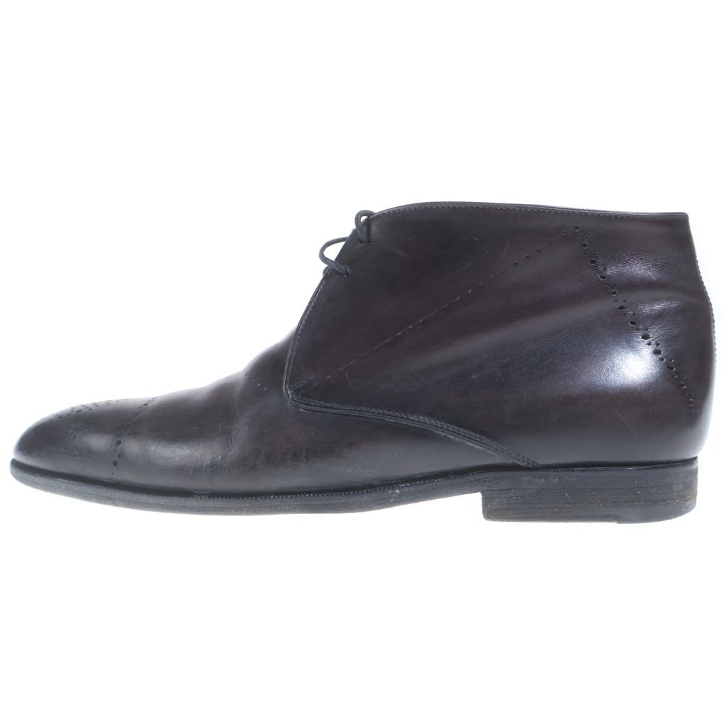 Berluti (ベルルッティ) ■チャッカブーツ ボルドー レザー 8 シューキーパー