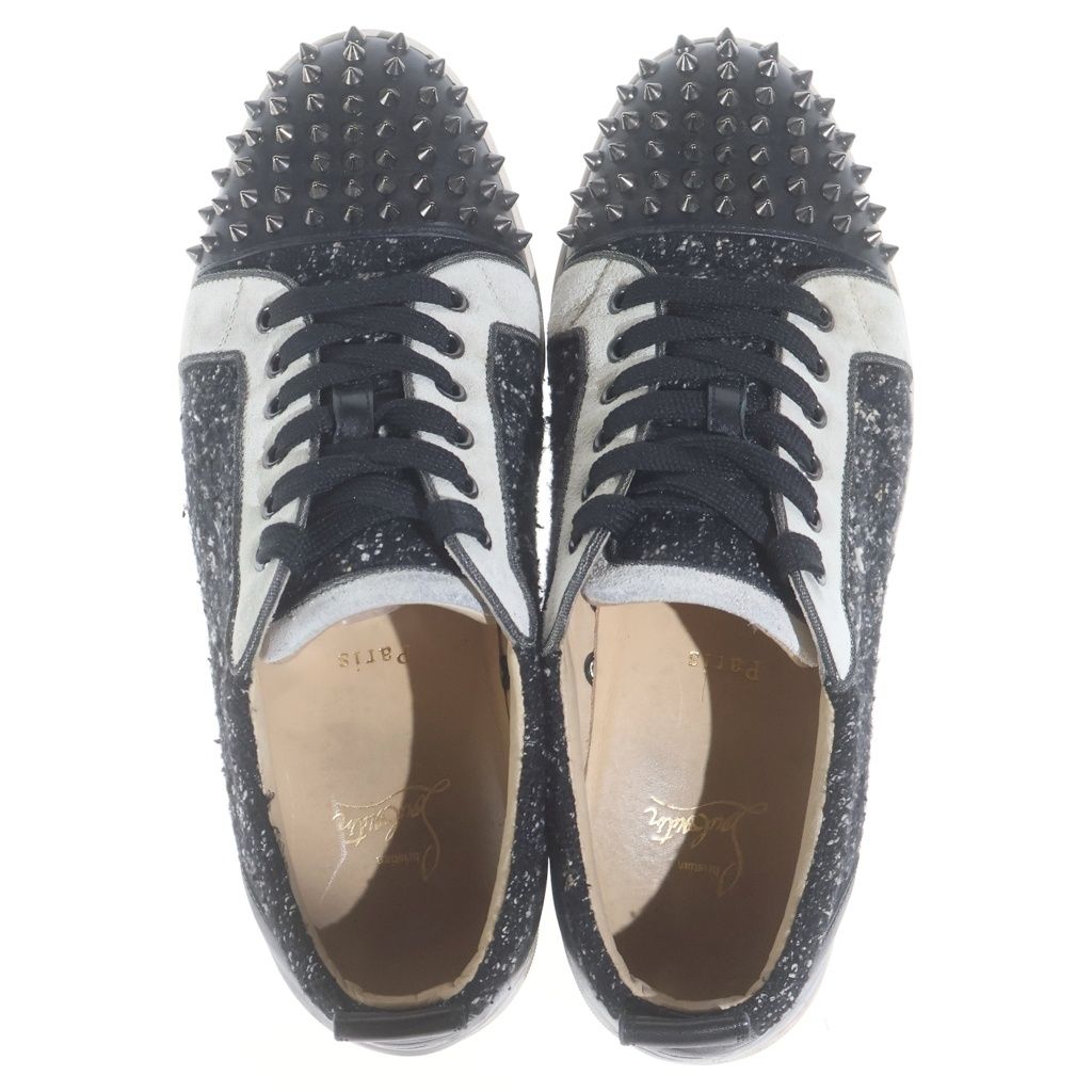 CHRISTIAN LOUBOUTIN (クリスチャンルブタン) ツイードコンビスタッズ