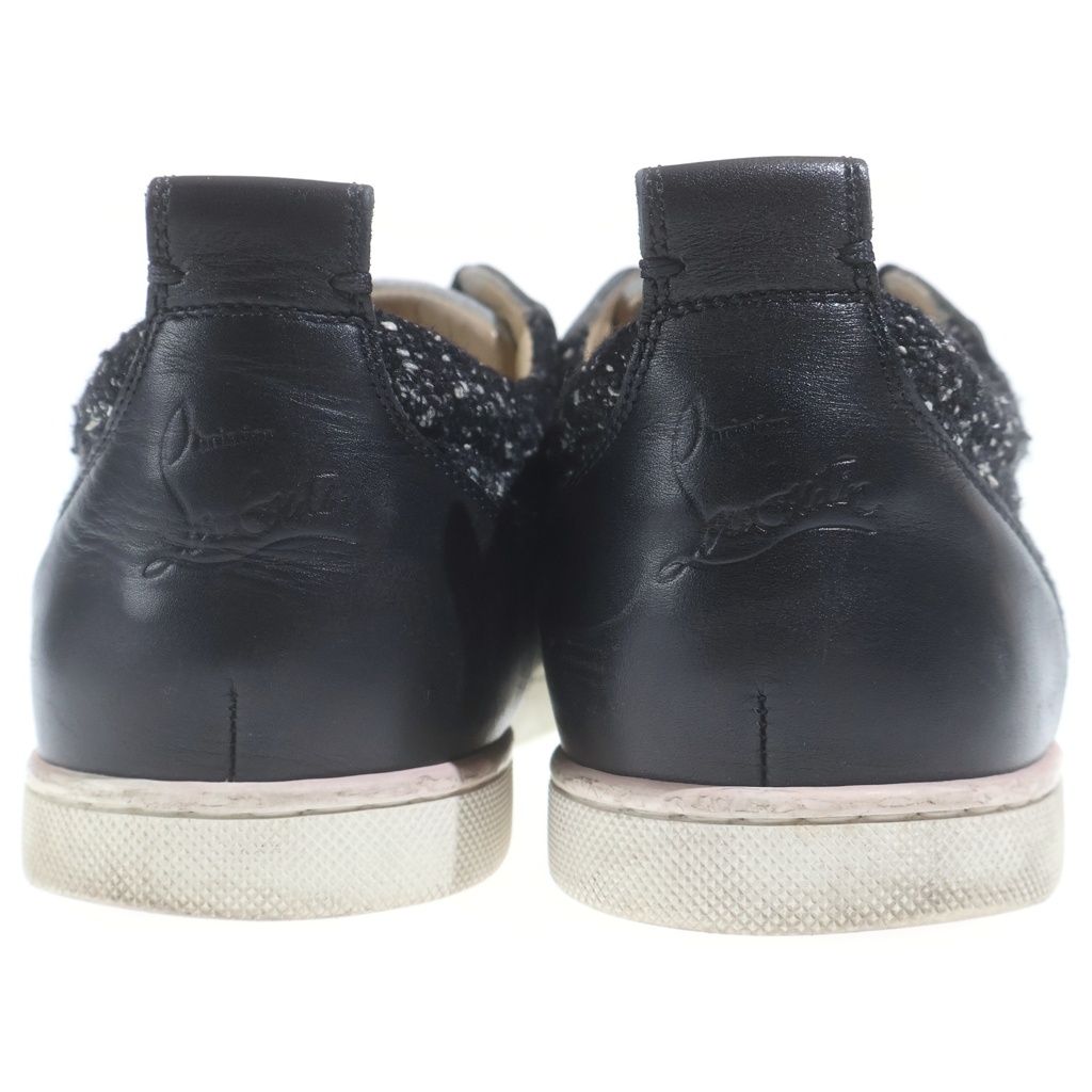CHRISTIAN LOUBOUTIN (クリスチャンルブタン) ツイードコンビスタッズ