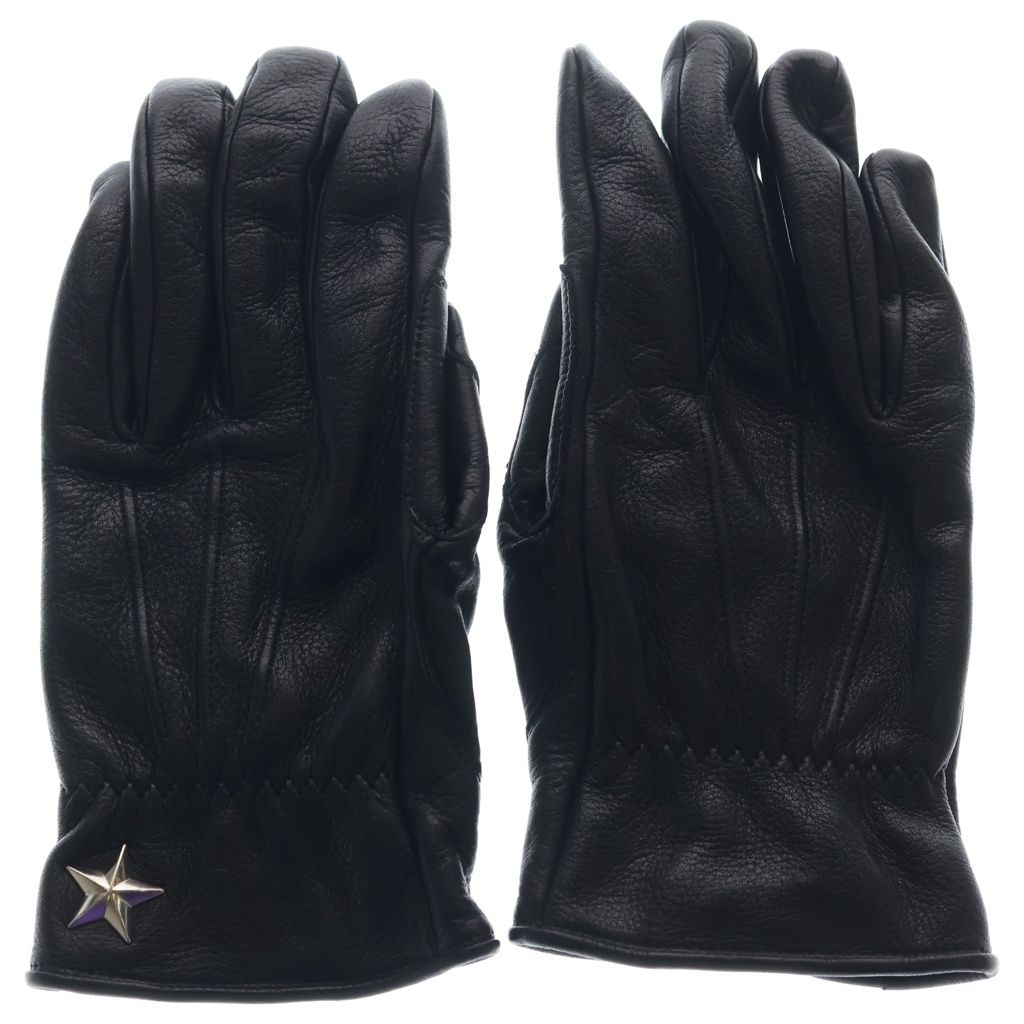 SCHOTT (ショット) ONE STAR LEATHER GLOVE ワンスター レザーグローブ ブラック 7823970029