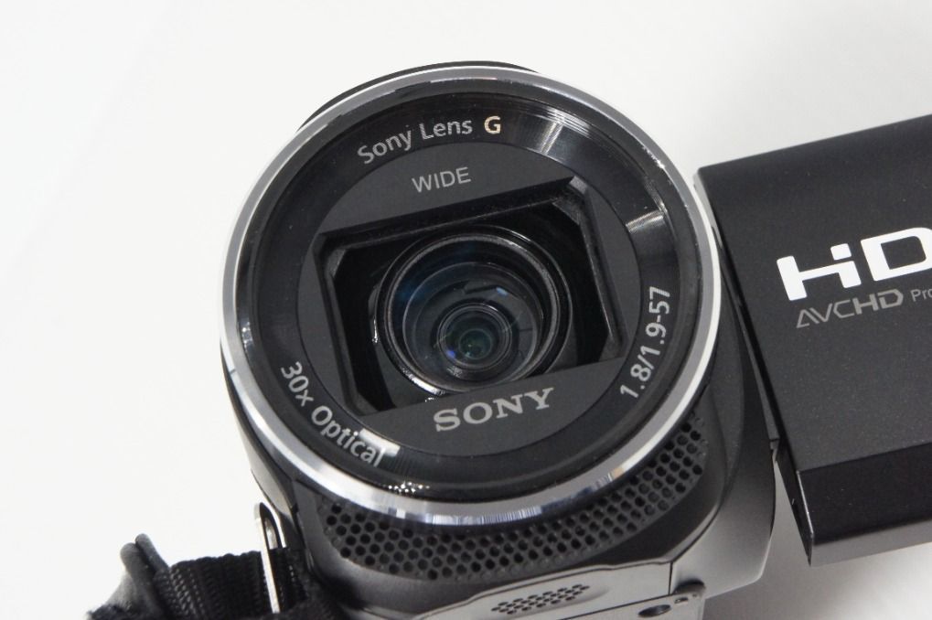 美品 SONY ソニー HDR-CX670 デジタルビデオカメラ ブラック 元箱付