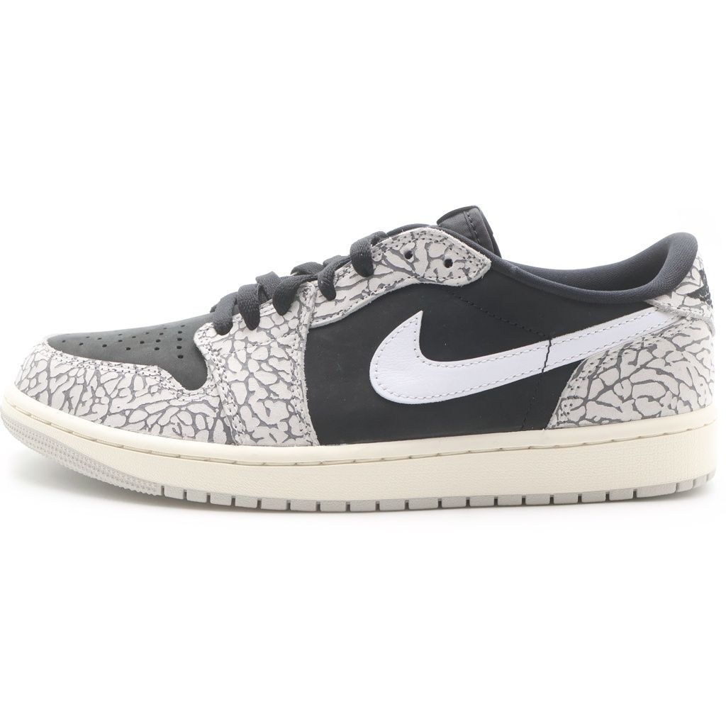 NIKE (ナイキ) AIR JORDAN 1 RETRO LOW OG BLACK CEMENT CZ0790-001 エアジョーダン1 レトロ ローカットスニーカー ブラック US9.5/27.5cm
