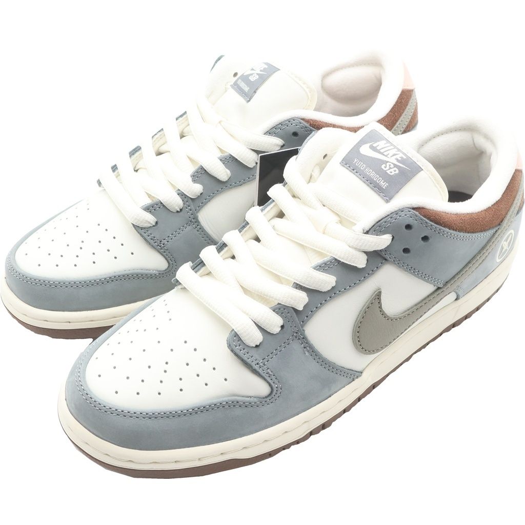 NIKE SB (ナイキエスビー) ×YUTO HORIGOME DUNK LOW PRO FQ1180-001 堀米 雄斗 ダンク ローカットスニーカー グレー/ホワイト US9.5/27.5cm NIKE SB (ナイキエスビー) ×YUTO HORIGOME DUNK LOW PRO FQ1180-001 堀米 雄斗 ダンク ローカットスニーカー グレー/ホワイト US9.5/27.5cm