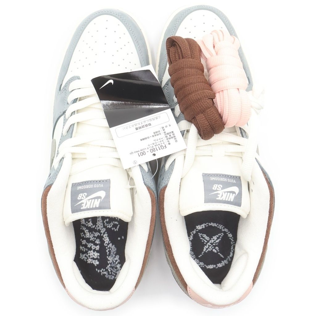 NIKE SB (ナイキエスビー) ×YUTO HORIGOME DUNK LOW PRO FQ1180-001 堀米 雄斗 ダンク ローカットスニーカー グレー/ホワイト US9.5/27.5cm NIKE SB (ナイキエスビー) ×YUTO HORIGOME DUNK LOW PRO FQ1180-001 堀米 雄斗 ダンク ローカットスニーカー グレー/ホワイト US9.5/27.5cm