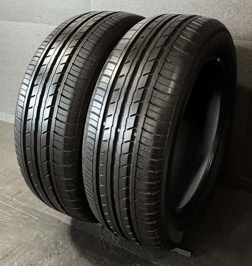 うっすらイボ　2024年製 約9.8分山 ヨコハマ　YOKOHAMA ブルーアース　BluEarth Es32 185/55R15 2本 h_2695