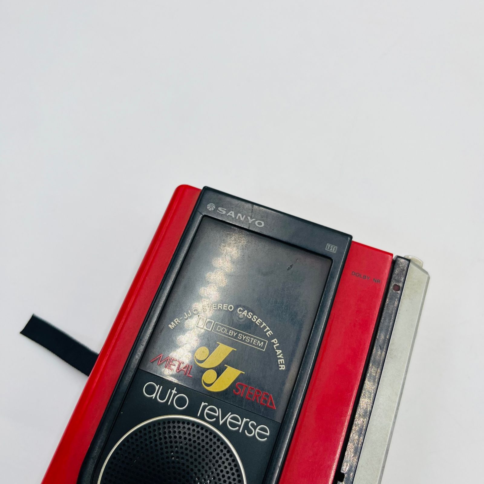 ジャンク品】SANYO/MR-JJO/ステレオカセットカセットプレーヤー/オート