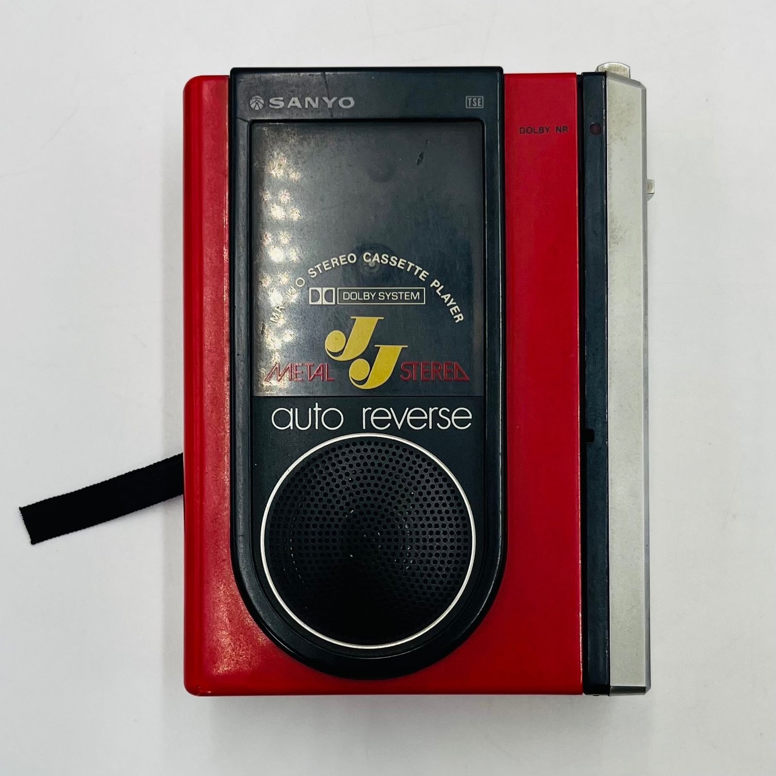 ジャンク品】SANYO/MR-JJO/ステレオカセットカセットプレーヤー/オート