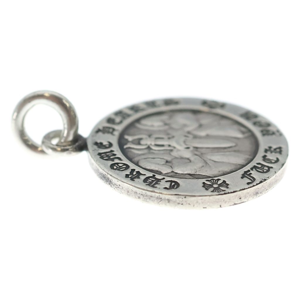 CHROME HEARTS クロムハーツ CHRM ANGL MDL V1 エンジェルメダルチャーム ペンダントトップ シルバーBCA229 CHROME HEARTS (クロムハーツ) CHRM ANGL MDL V1 エンジェルメダル